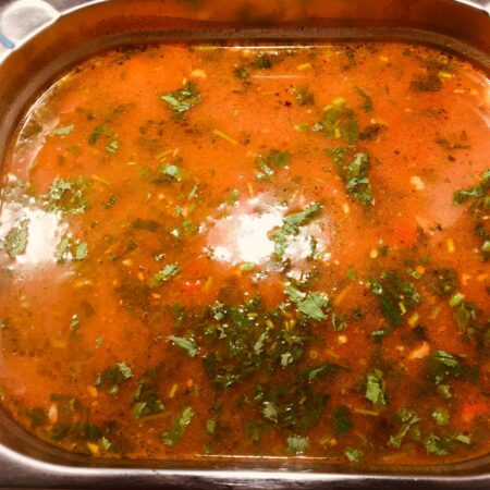 CIORBA CU CARNE DE PORC