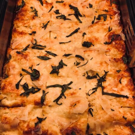 LASAGNA CU CARNE DE PORC