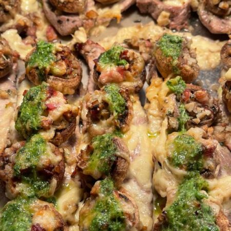 FILE DE PORC IMPANAT CU CARTOFI