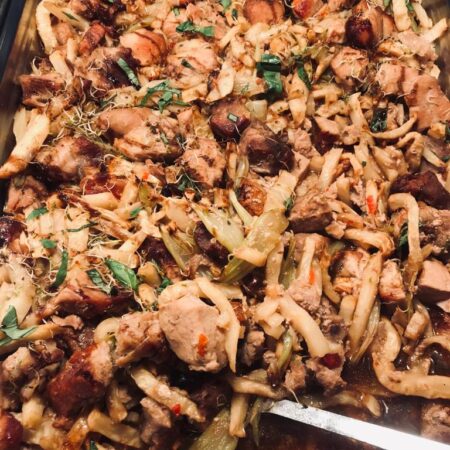 CARNE DE PORC CU TELINA
