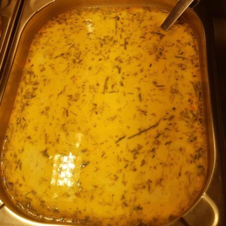 CIORBA DE PUI A LA GREC