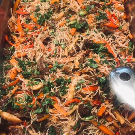 VITA CU NOODLES SI LEGUME